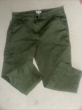 Mens Size 20 Free Assembly Olive Green Cargo Pants